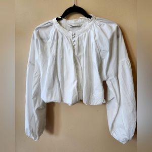 ZARA white blouse